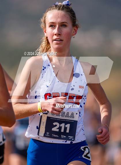Thumbnail 2 in CHSAA 5A Cross Country Final photogallery.