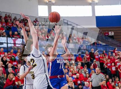 Thumbnail 2 in Caston vs. Marquette Catholic (IHSAA 1A Semi-State 7) photogallery.