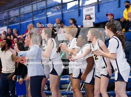 Thumbnail 3 in Caston vs. Marquette Catholic (IHSAA 1A Semi-State 7) photogallery.