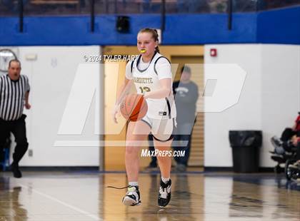 Thumbnail 1 in Caston vs. Marquette Catholic (IHSAA 1A Semi-State 7) photogallery.