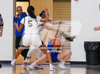 Thumbnail 3 in Caston vs. Marquette Catholic (IHSAA 1A Semi-State 7) photogallery.