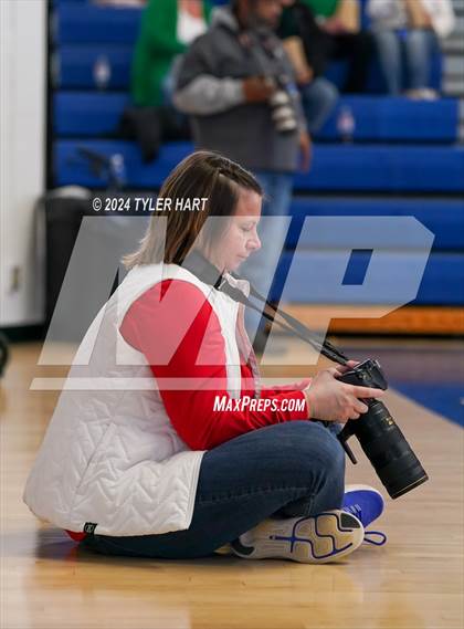 Thumbnail 3 in Caston vs. Marquette Catholic (IHSAA 1A Semi-State 7) photogallery.