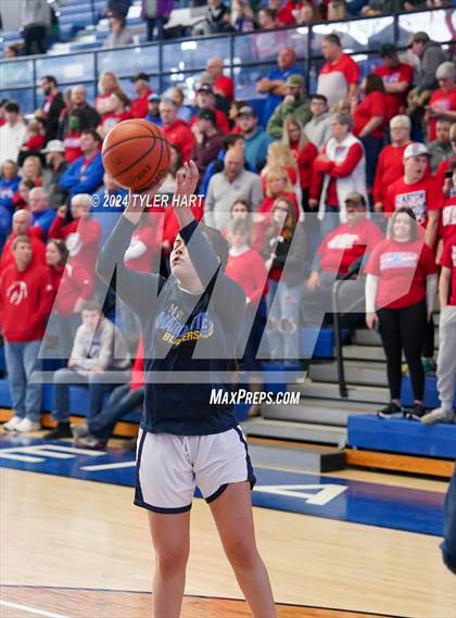 Thumbnail 1 in Caston vs. Marquette Catholic (IHSAA 1A Semi-State 7) photogallery.