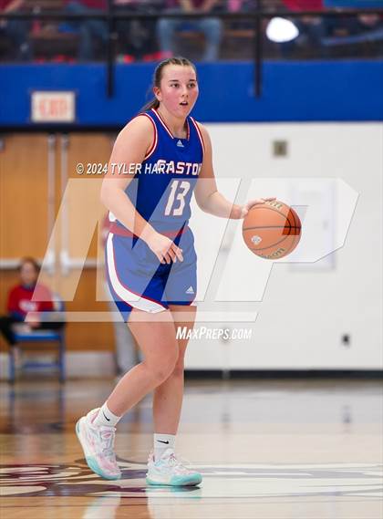 Thumbnail 2 in Caston vs. Marquette Catholic (IHSAA 1A Semi-State 7) photogallery.