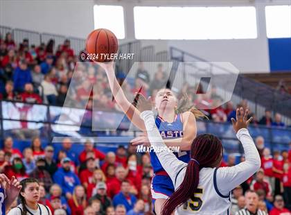 Thumbnail 2 in Caston vs. Marquette Catholic (IHSAA 1A Semi-State 7) photogallery.