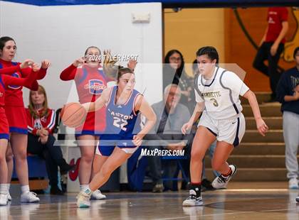 Thumbnail 1 in Caston vs. Marquette Catholic (IHSAA 1A Semi-State 7) photogallery.