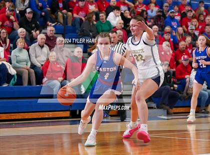 Thumbnail 2 in Caston vs. Marquette Catholic (IHSAA 1A Semi-State 7) photogallery.
