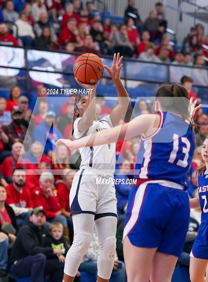 Thumbnail 1 in Caston vs. Marquette Catholic (IHSAA 1A Semi-State 7) photogallery.