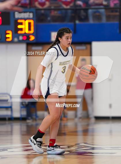 Thumbnail 2 in Caston vs. Marquette Catholic (IHSAA 1A Semi-State 7) photogallery.