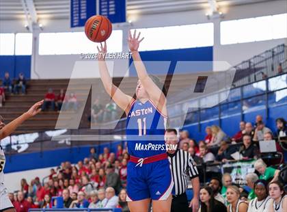 Thumbnail 2 in Caston vs. Marquette Catholic (IHSAA 1A Semi-State 7) photogallery.