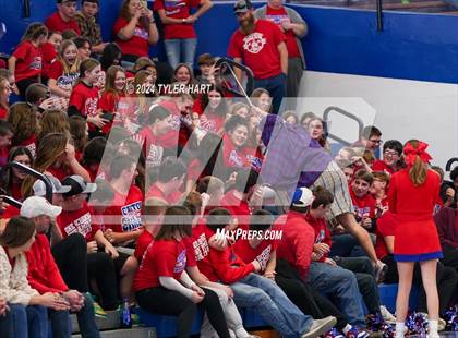Thumbnail 3 in Caston vs. Marquette Catholic (IHSAA 1A Semi-State 7) photogallery.