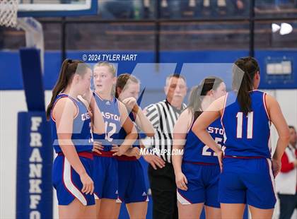 Thumbnail 2 in Caston vs. Marquette Catholic (IHSAA 1A Semi-State 7) photogallery.