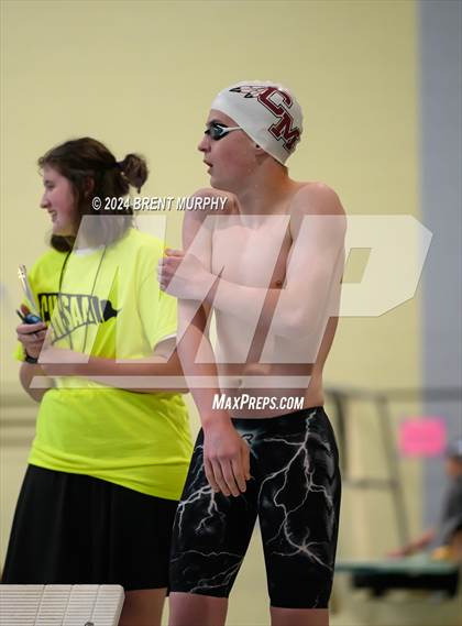 Thumbnail 2 in CHSAA 4A Boys Swimming - State Championship photogallery.