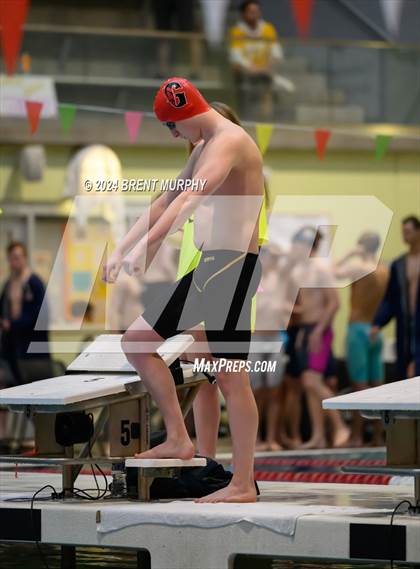 Thumbnail 1 in CHSAA 4A Boys Swimming - State Championship photogallery.