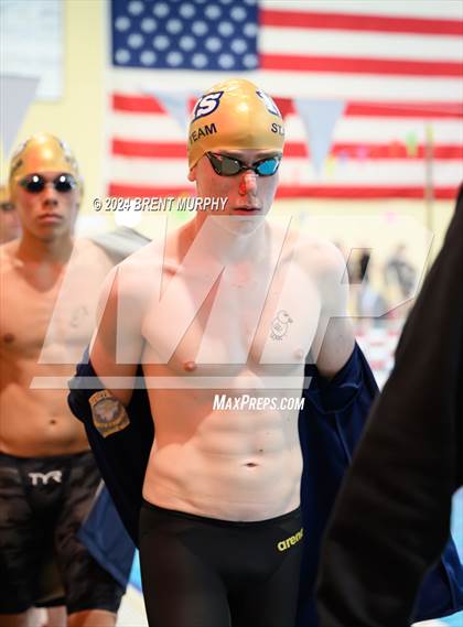 Thumbnail 2 in CHSAA 4A Boys Swimming - State Championship photogallery.