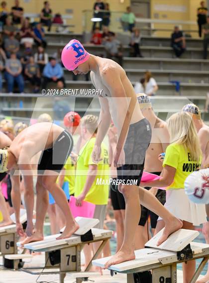 Thumbnail 2 in CHSAA 4A Boys Swimming - State Championship photogallery.
