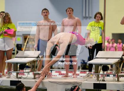 Thumbnail 1 in CHSAA 4A Boys Swimming - State Championship photogallery.