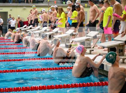 Thumbnail 2 in CHSAA 4A Boys Swimming - State Championship photogallery.