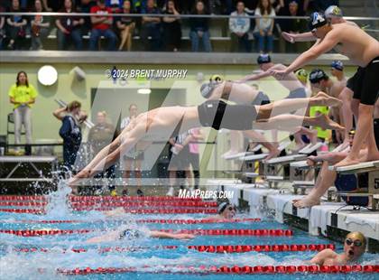 Thumbnail 3 in CHSAA 4A Boys Swimming - State Championship photogallery.
