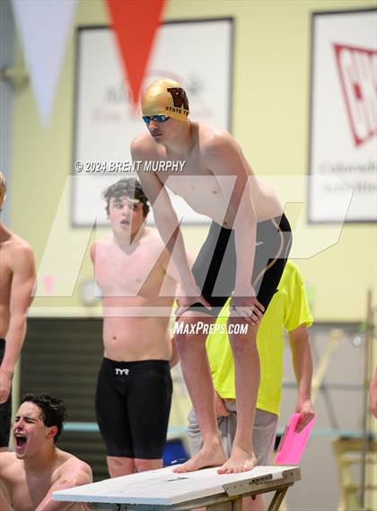 Thumbnail 1 in CHSAA 4A Boys Swimming - State Championship photogallery.