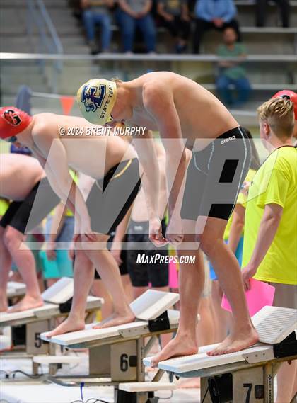Thumbnail 1 in CHSAA 4A Boys Swimming - State Championship photogallery.
