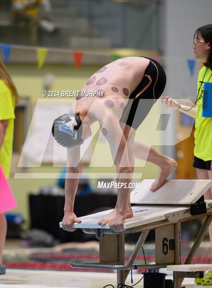 Thumbnail 1 in CHSAA 4A Boys Swimming - State Championship photogallery.
