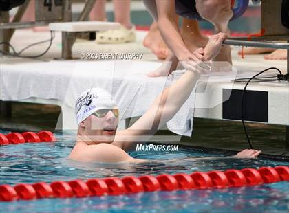 Thumbnail 2 in CHSAA 4A Boys Swimming - State Championship photogallery.