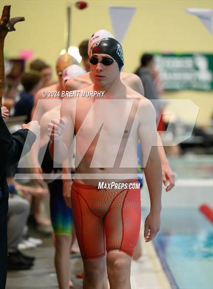 Thumbnail 2 in CHSAA 4A Boys Swimming - State Championship photogallery.