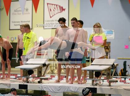 Thumbnail 3 in CHSAA 4A Boys Swimming - State Championship photogallery.