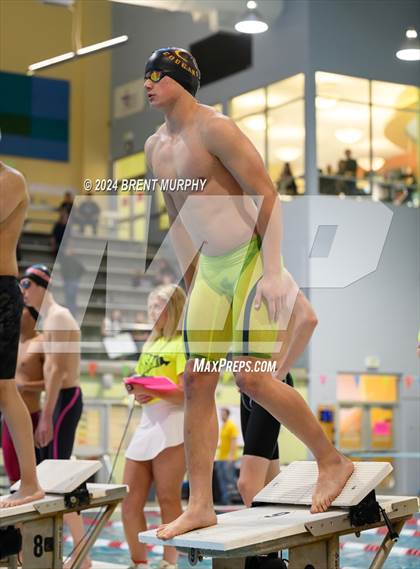 Thumbnail 1 in CHSAA 4A Boys Swimming - State Championship photogallery.