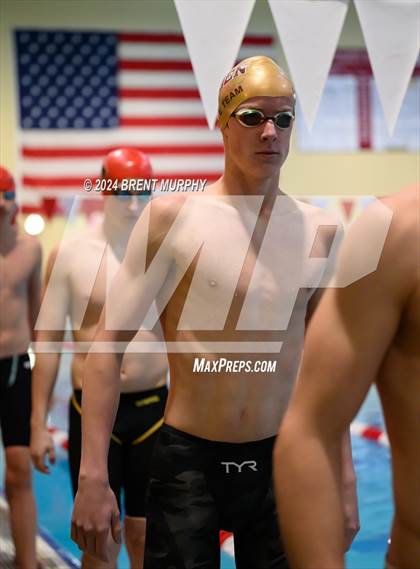 Thumbnail 2 in CHSAA 4A Boys Swimming - State Championship photogallery.