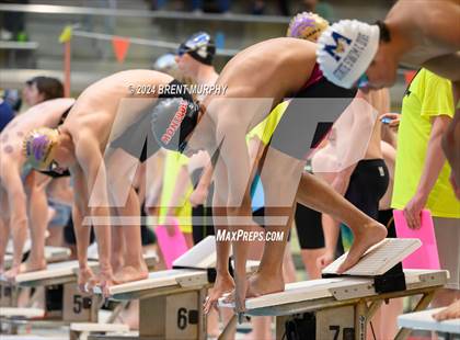 Thumbnail 1 in CHSAA 4A Boys Swimming - State Championship photogallery.