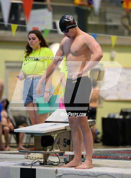 Thumbnail 2 in CHSAA 4A Boys Swimming - State Championship photogallery.