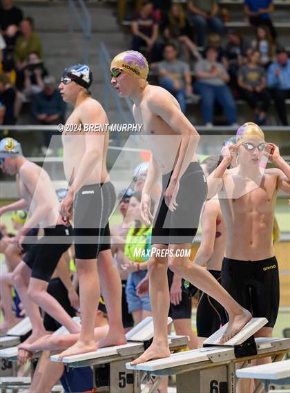 Thumbnail 3 in CHSAA 4A Boys Swimming - State Championship photogallery.