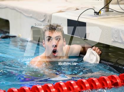 Thumbnail 1 in CHSAA 4A Boys Swimming - State Championship photogallery.