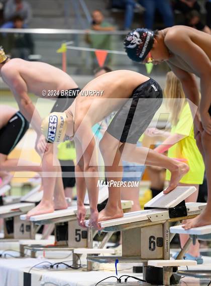 Thumbnail 2 in CHSAA 4A Boys Swimming - State Championship photogallery.