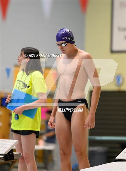 Thumbnail 1 in CHSAA 4A Boys Swimming - State Championship photogallery.