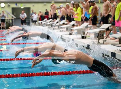 Thumbnail 3 in CHSAA 4A Boys Swimming - State Championship photogallery.