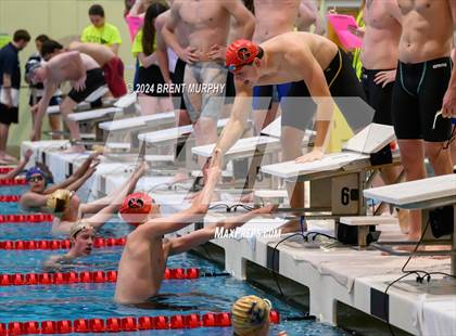 Thumbnail 3 in CHSAA 4A Boys Swimming - State Championship photogallery.