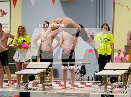 Thumbnail 3 in CHSAA 4A Boys Swimming - State Championship photogallery.