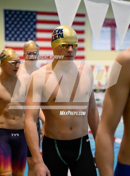 Thumbnail 1 in CHSAA 4A Boys Swimming - State Championship photogallery.