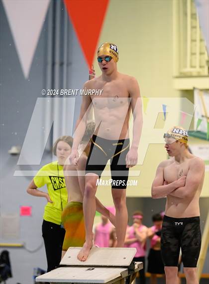 Thumbnail 1 in CHSAA 4A Boys Swimming - State Championship photogallery.