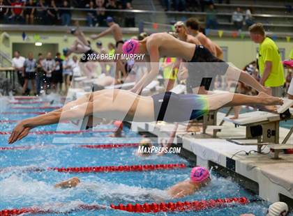 Thumbnail 3 in CHSAA 4A Boys Swimming - State Championship photogallery.