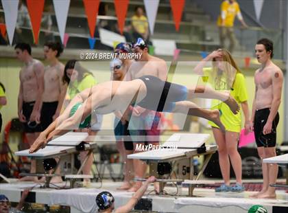 Thumbnail 2 in CHSAA 4A Boys Swimming - State Championship photogallery.