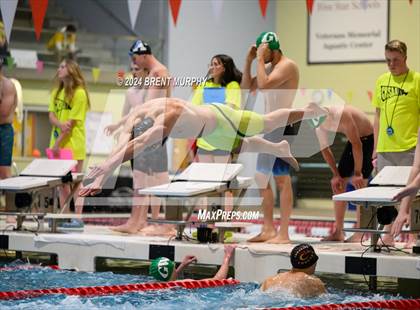 Thumbnail 2 in CHSAA 4A Boys Swimming - State Championship photogallery.