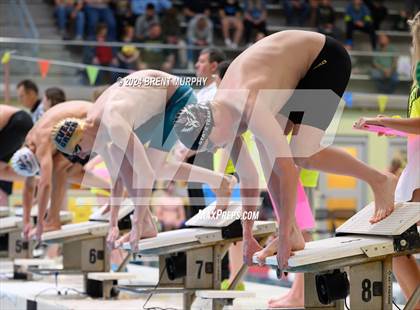 Thumbnail 1 in CHSAA 4A Boys Swimming - State Championship photogallery.