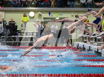 Thumbnail 1 in CHSAA 4A Boys Swimming - State Championship photogallery.