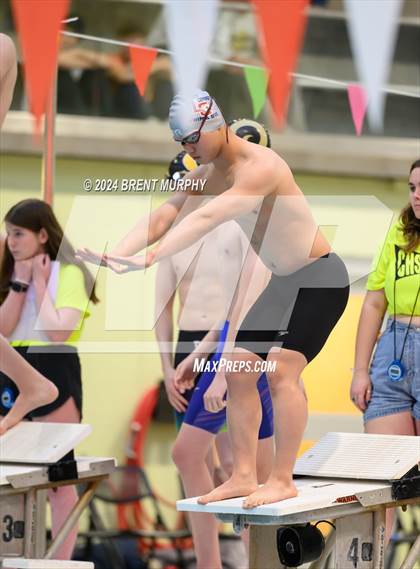 Thumbnail 2 in CHSAA 4A Boys Swimming - State Championship photogallery.