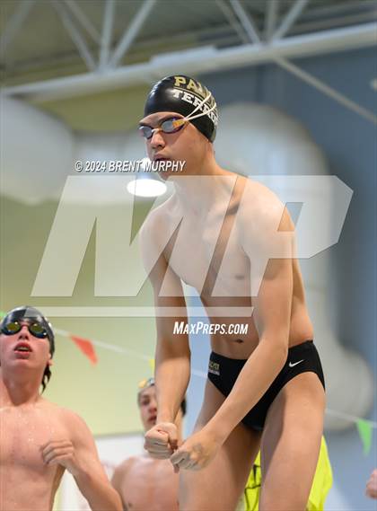 Thumbnail 2 in CHSAA 4A Boys Swimming - State Championship photogallery.