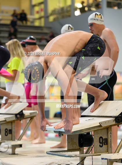 Thumbnail 3 in CHSAA 4A Boys Swimming - State Championship photogallery.